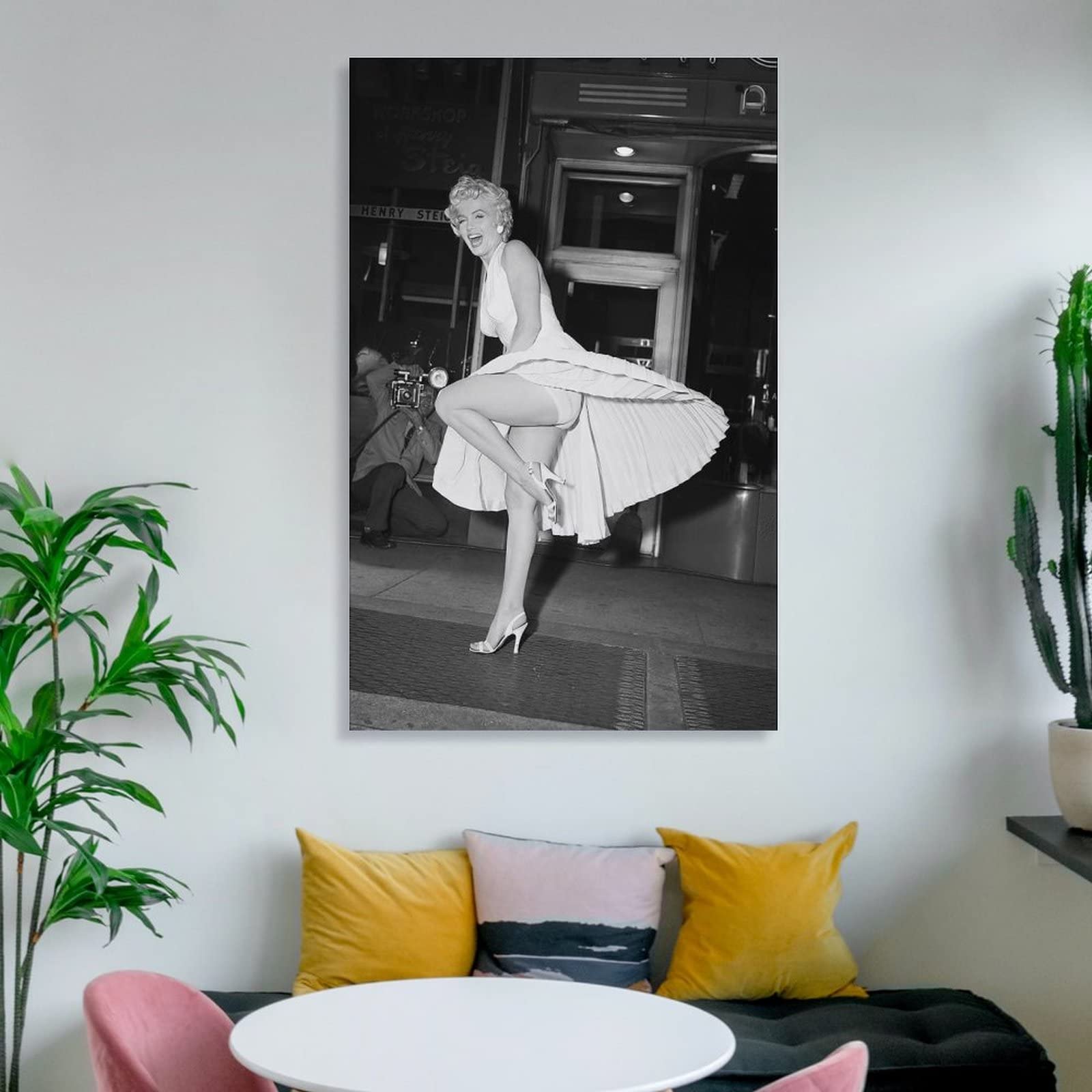 マリリン モンロー Marilyn Monroe アートパネル 特大 水晶絵