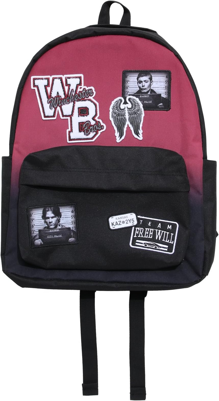 Supernatural Winchester Brothers Varsity Patch Backpack