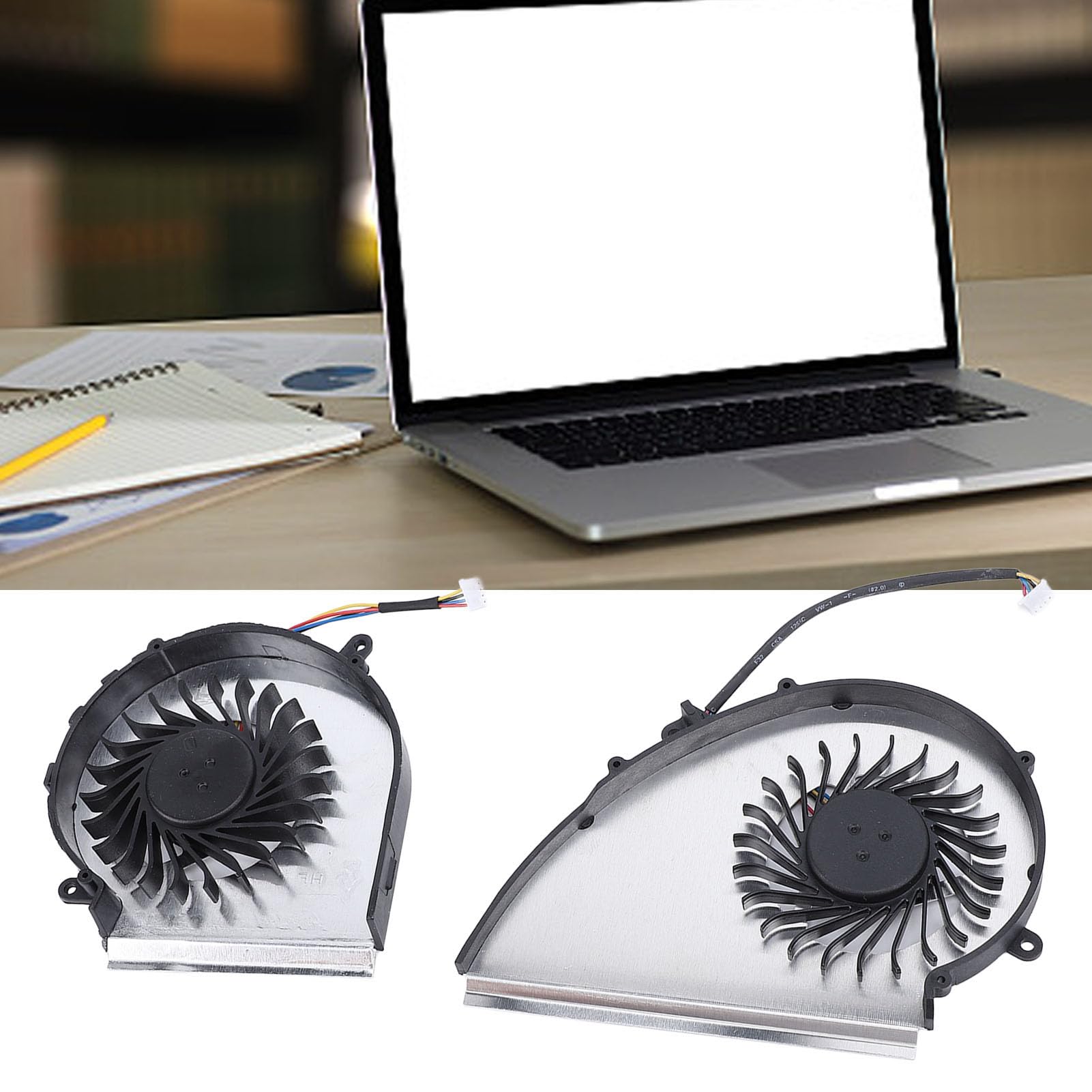 Ventilateu De Efoidissement CPU GPU Pou MSI GE72V, Kit D