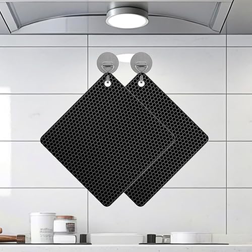 Vista 51 de TENOC Alfombrillas de silicona antideslizantes, resistentes al calor y atrapadoras de agua, para vasos de agua, tazas de té, tazas de café, platos