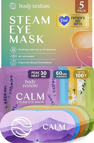 Body Restore Heated Eye Mask for Dry Eyes 5 Pack
