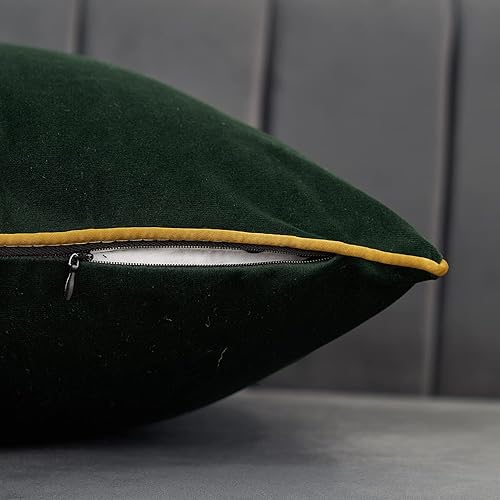 Miniatura 5 de Avigers Funda de cojín de 18 x 18 pulgadas, color verde azulado, moderna, cuadrada, funda de almohada decorativa para sofá, sala de estar,