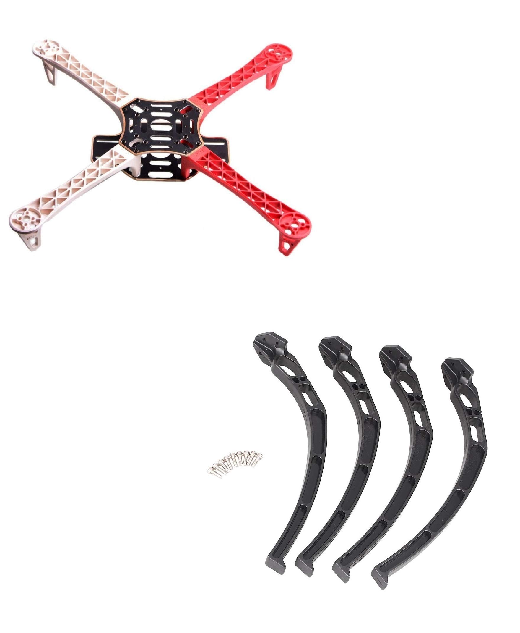 Techleads F450 Quadcopter 4Axis Strong Frame And Universal High Landing Gear, (Black, Combo Pack) (B085T7Y1MK) Amazon Price History, Amazon Price Tracker