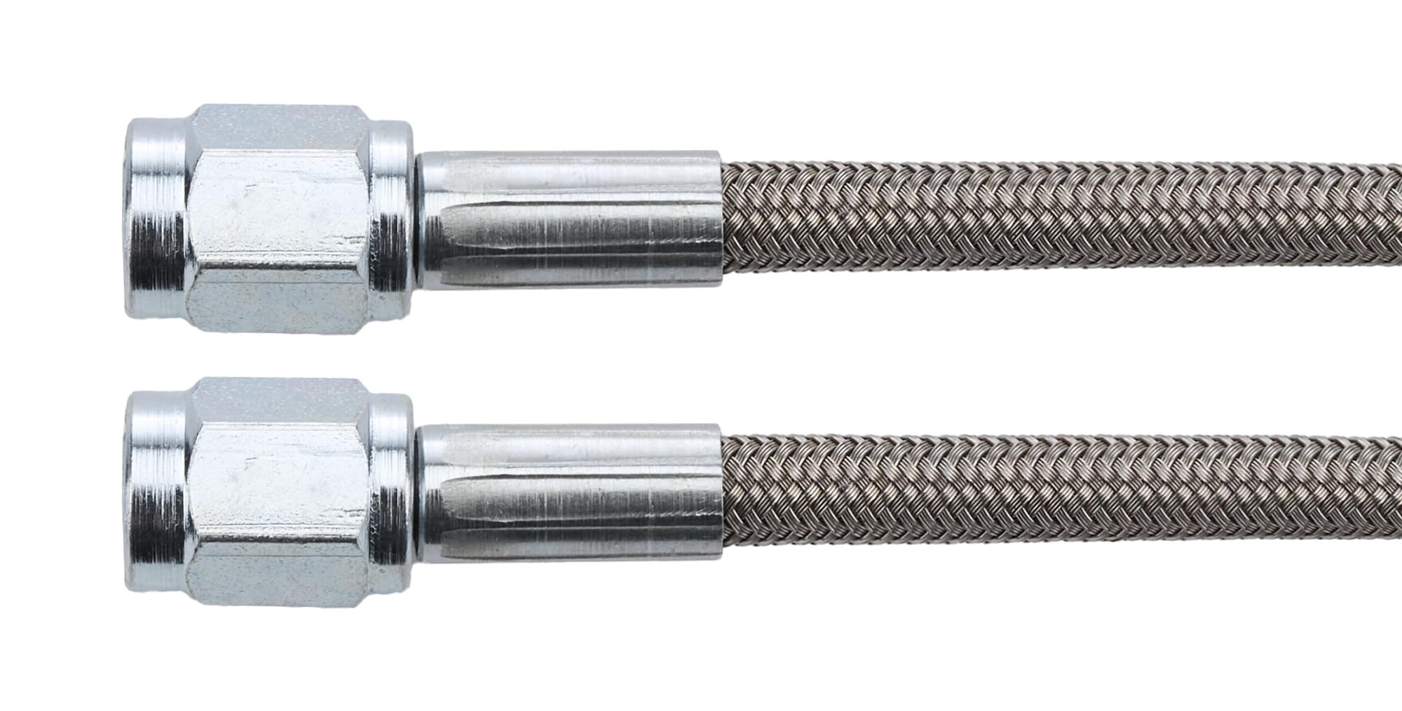 Allstar Performance ALL46300-15#3 Braided Steel Lines With -3 Ends