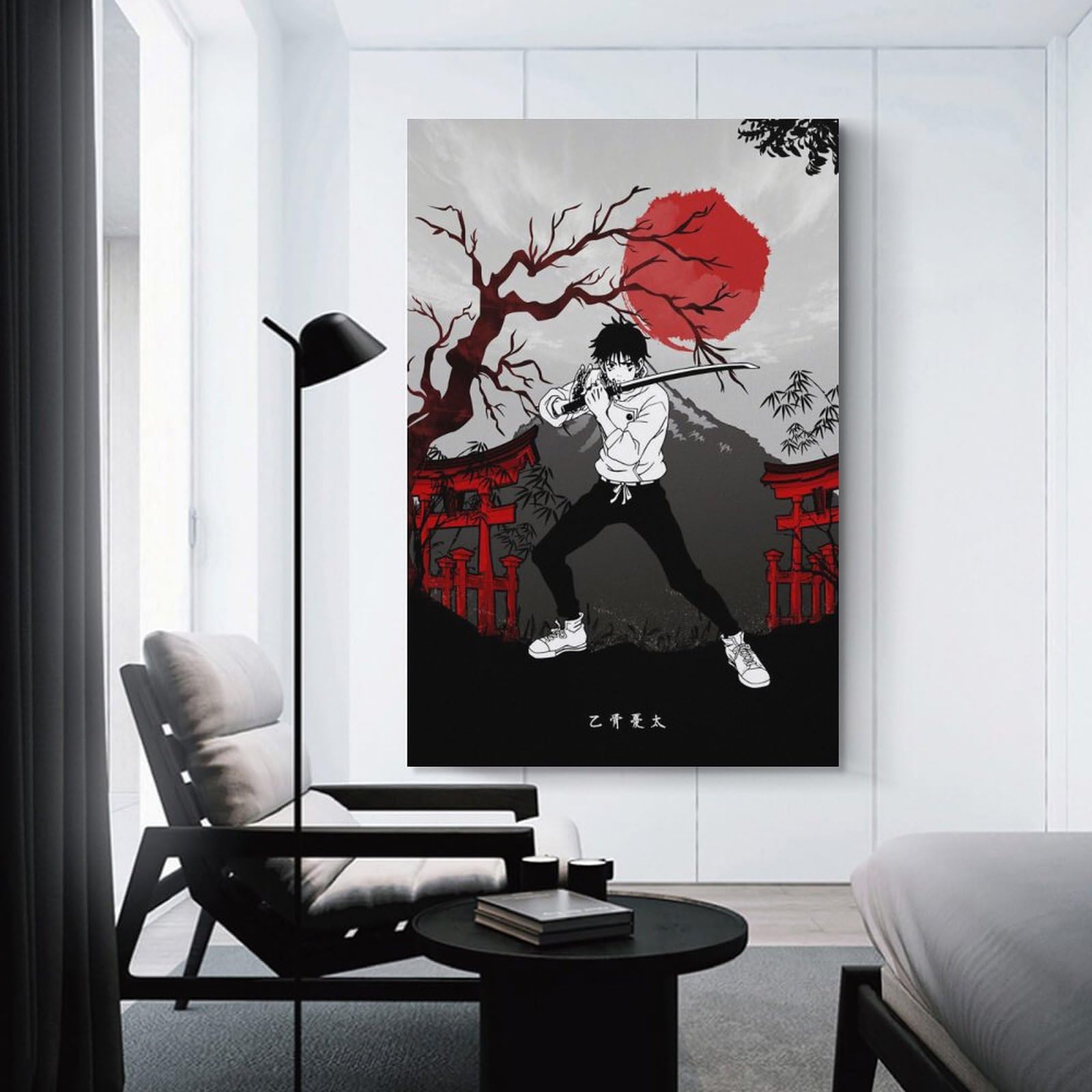 Amazon.co.jp: 呪術廻戦ペルソナ乙骨憂太 HD ポスター 89 キャンバス