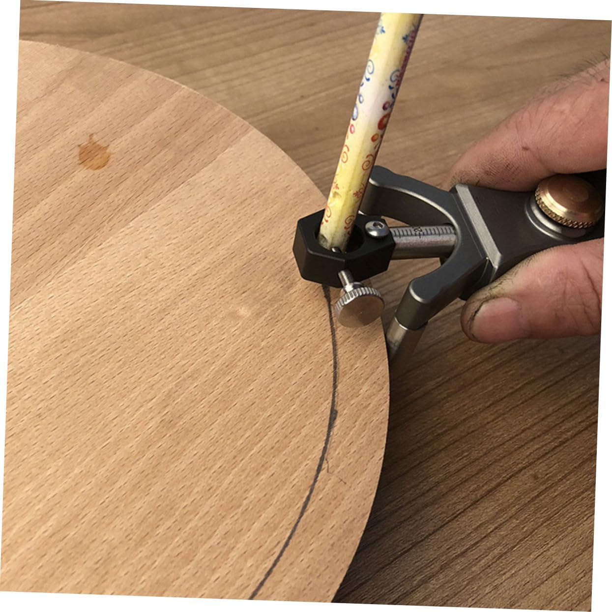 STOBOK Woodworking Tool Scribe Dual-purpose Scriber Parallel Carpenter Marking Gauge Linear Woodworking Tool Multifunction Scribing for Diy