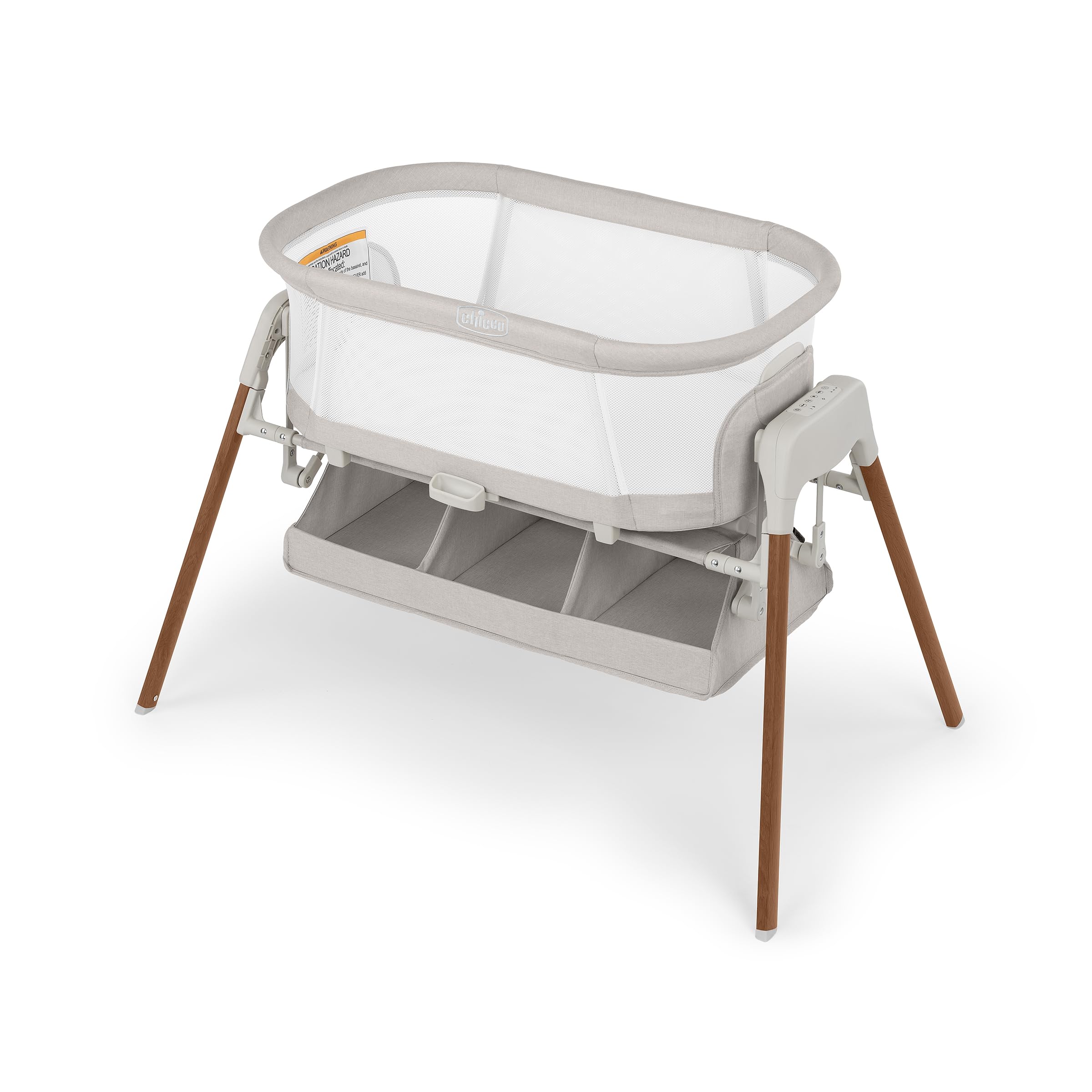 Chicco LullaGlide Plus 3-in-1 Motorized Gliding Bassinet with Carry Bag