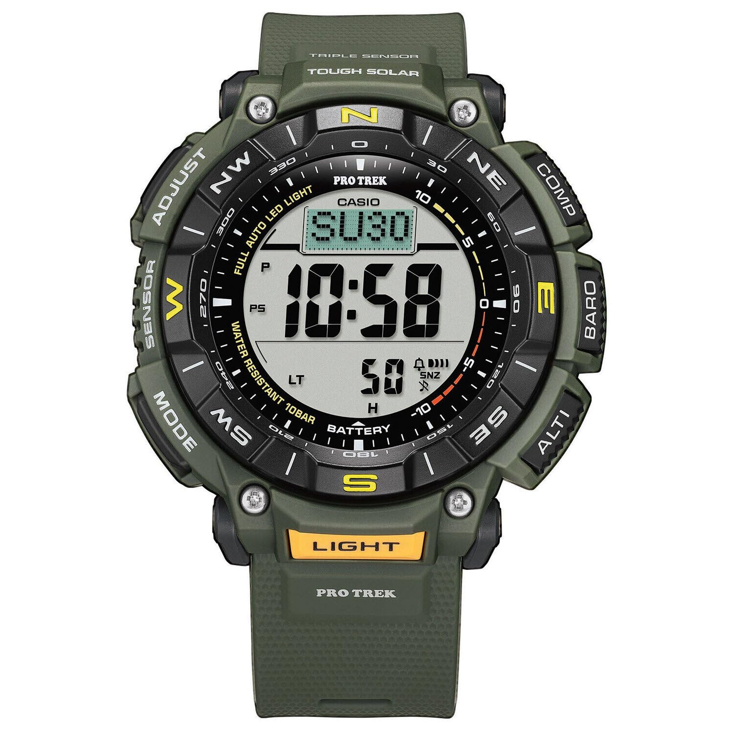 Casio PRG-340-3ER Mens Wristwatch With Alarm