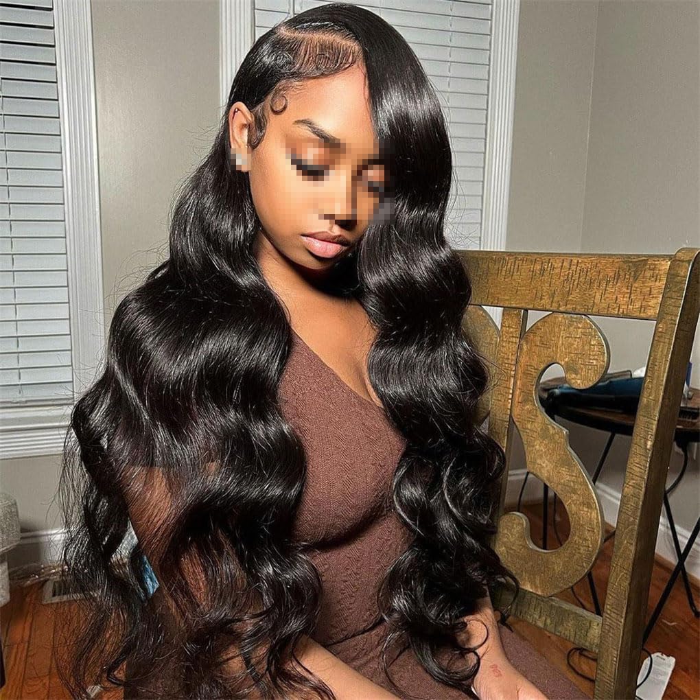 Azedssw Body Wave Lace Front Wigs For Women Human Hair Wigs Brazilian Wigs 13X4 Full Lace Frontal Wig Loose Body Wave Wig