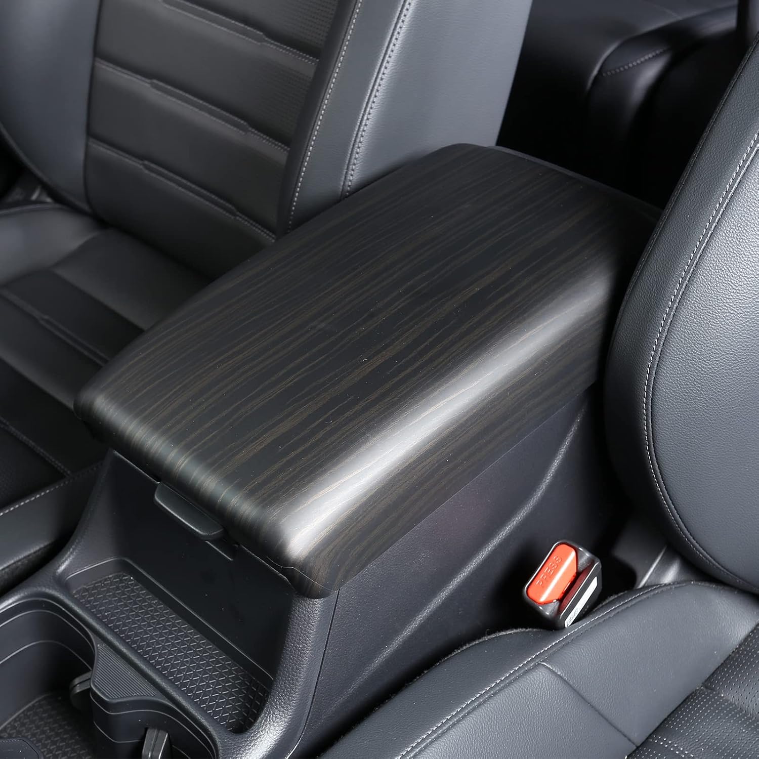 AntBooBoo for 2023-2026 Honda CRV Center Console Armrest Protetive Panel, Premium Wood Grain Custom Fit, Seamless One-Piece Design, Easy Clean Interior Accessories for CR-V 2023 2024 2025 2026