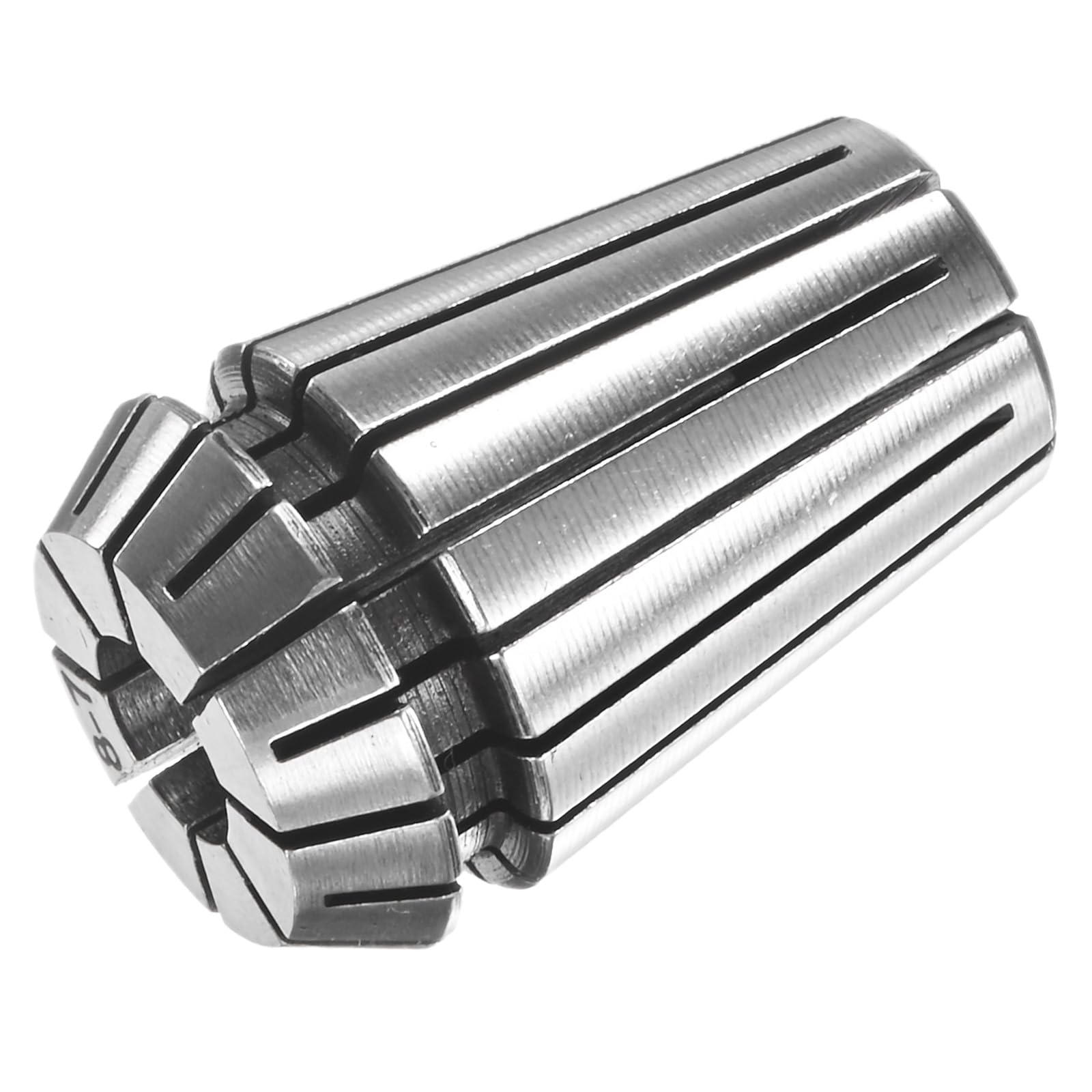 M METERXITY ER20 Spring Collet, 40Cr Steel Spring Collet Chuck 8mm Clamping Diameter for CNC Engraving Machine/Lathe Milling Tool [Silver,1.2x0.8