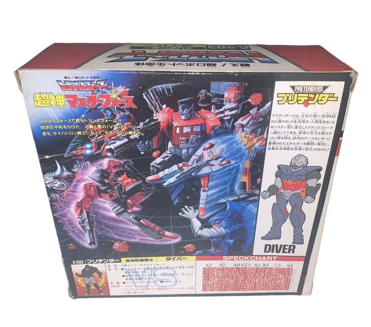 Amazon.co.jp: C-203 プリテンダー ダイバー トランスフォーマー 超神 