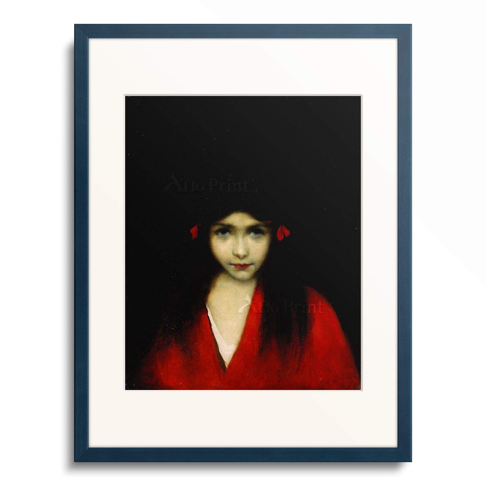 Amazon｜ジャン＝ジャック・エンネル Jean-Jacques Henner 「Head of a 