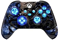 Vista 27 de Silent Modz Custom Modded Controller 7 LED Colors Trigger Stopper w/Pro Grips compatible with Xbox Series S, Xbox Series X, Xbox One, and Windows