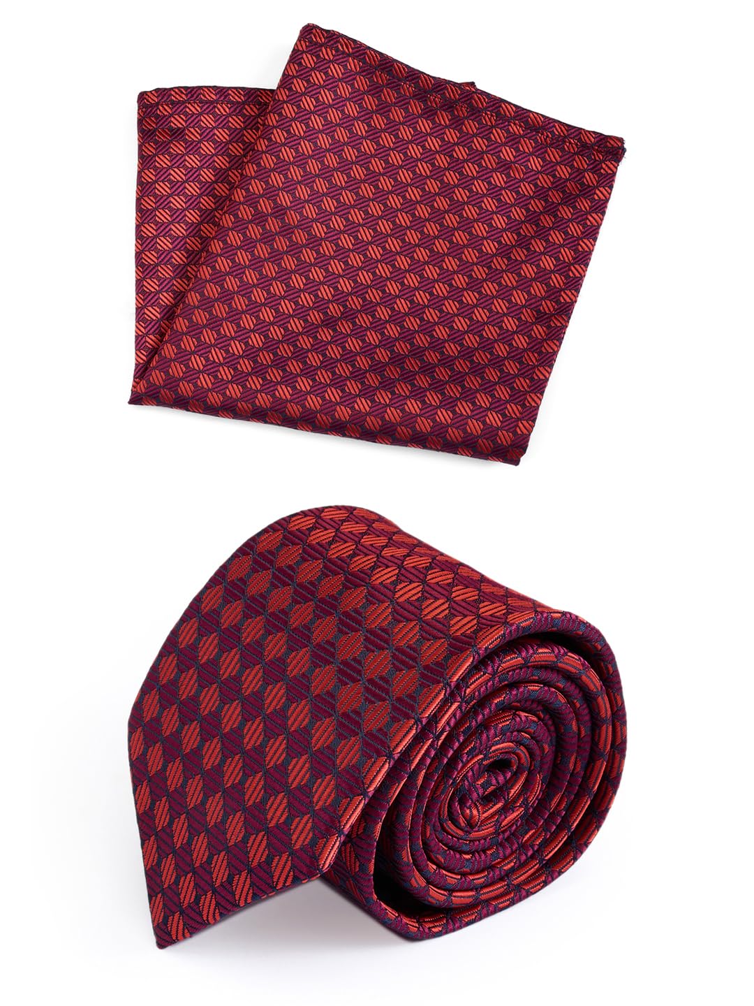 park avenue Men's Necktie & Pocket Square Combo Giftset-picture-19