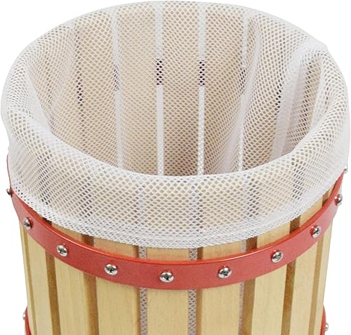 EJWOX Bolsa de filtro para prensa de frutas y vino de capacidad de 4.75 galones, paquete de 2