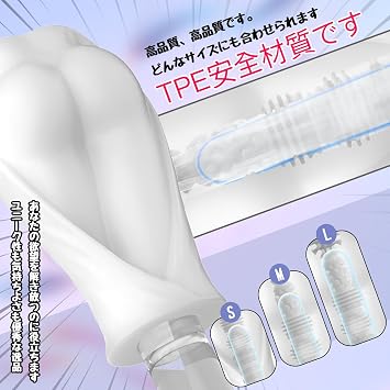 TPE Male Stroker, Realistic Buttocks 3D Textured Pocket Sleeve, Pure White
