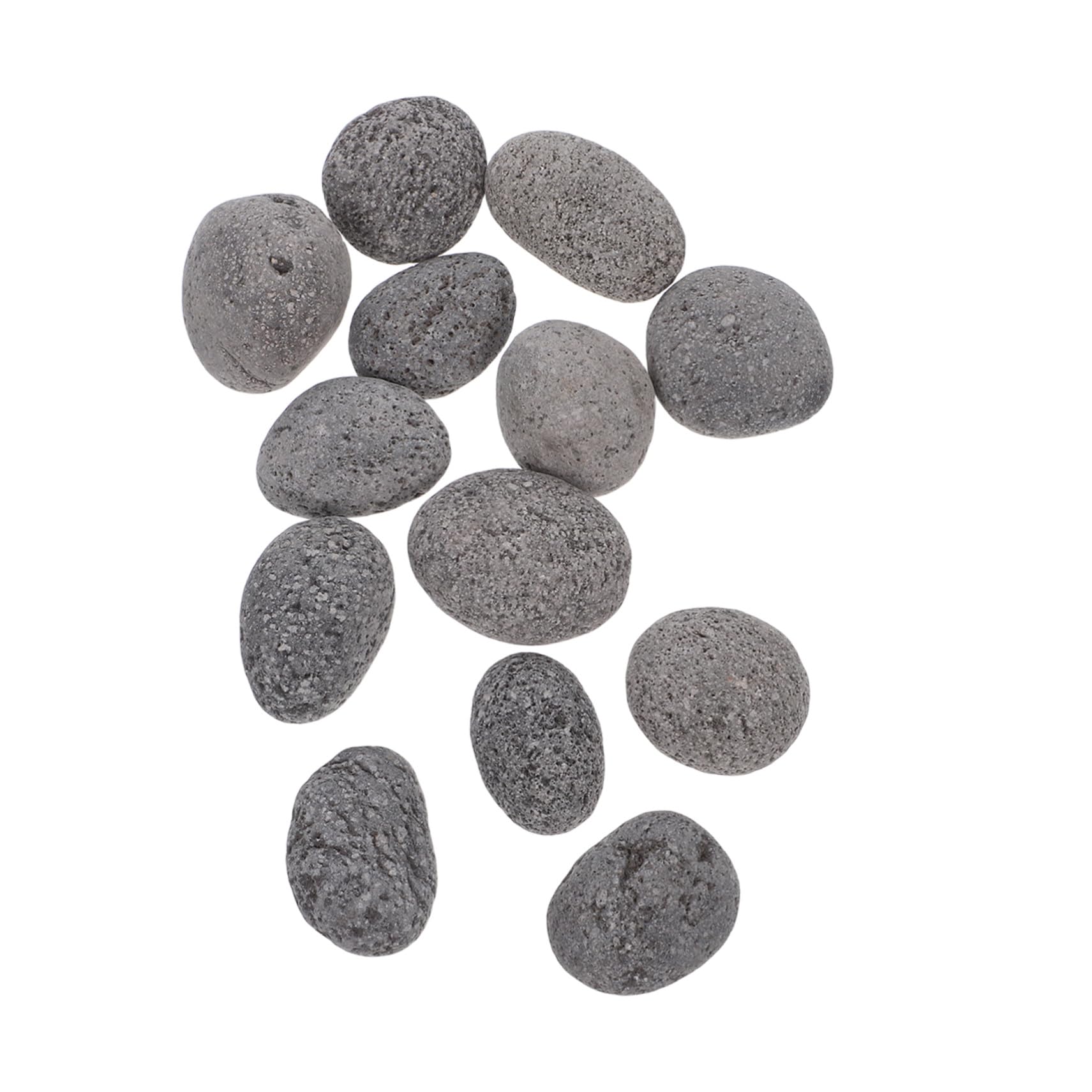 Pierres volcaniques pour brasero extérieur réutilisables Abaodam en roche naturelle