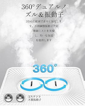 mifasol ハイブリッド加湿器 20L 80畳 30dB静音連続60時間 Amazon.co.jp: Mifasol 加湿器 ハイブリッド式 スチーム式 大