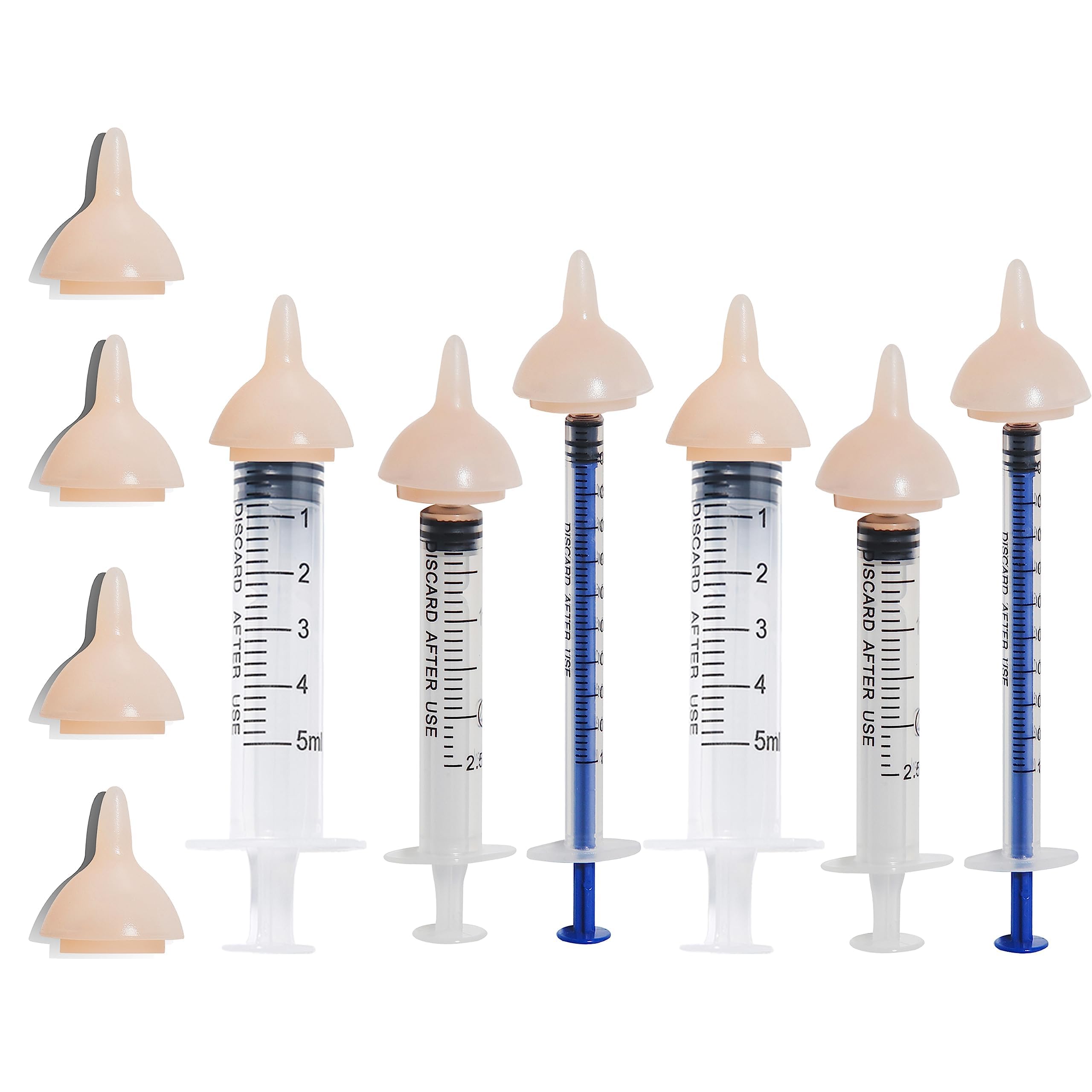 Bubble Milk Bowl Silicone Feeding Nipple And Syringes