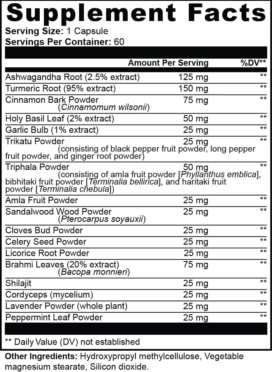 17-Herb Ayurvedic Supplement – All-In-One Herbal Formula For...