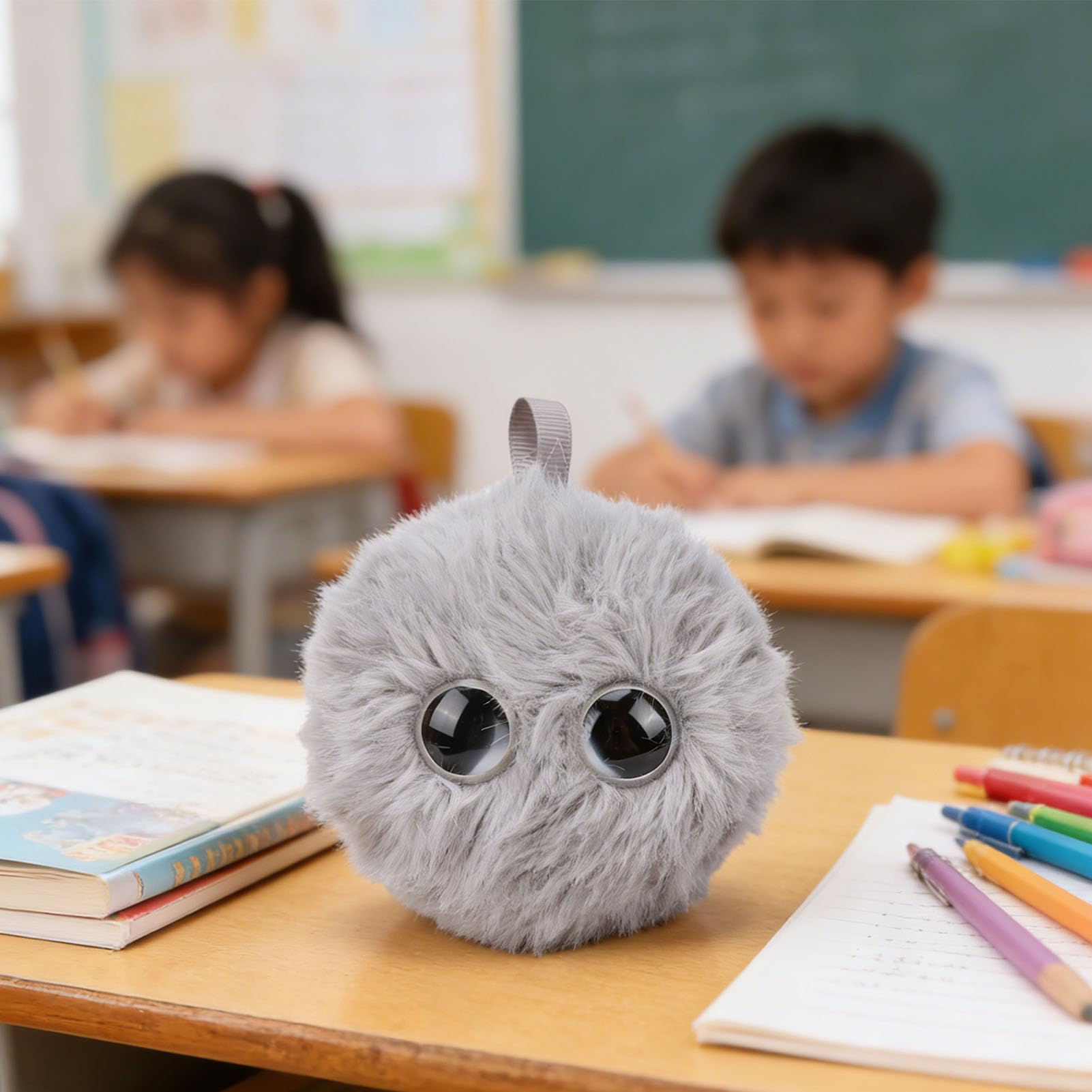 Goshyda Muñeco de Peluche Interactivo con Robot Inteligente AI, Compañero Emocional de Voz en Tiempo Real para Niños, Admite Modo de Múltiples Caracteres en 66 Idiomas, Clonación de Voz y Control de