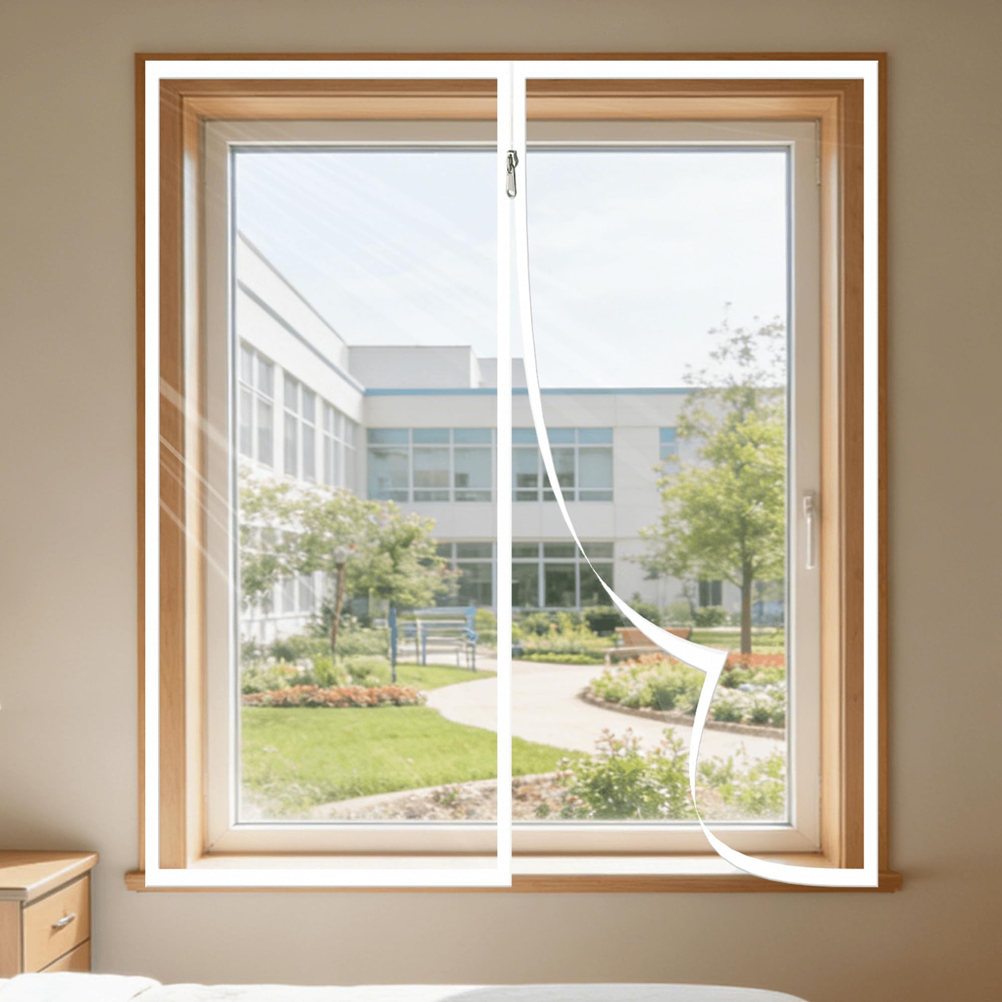 Film thermique isolant pour vitres de fenêtre transparent anti froid