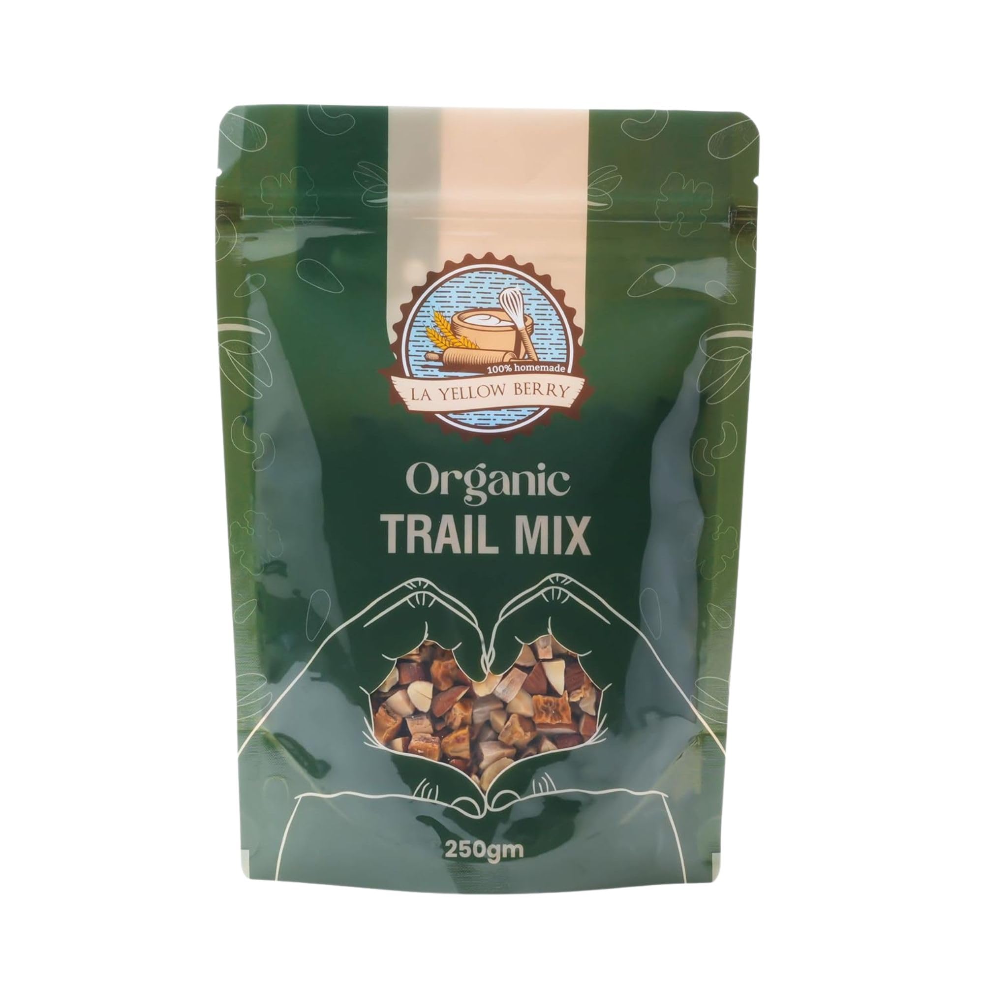 LA YELLOW BERRY Organic Trail Mix – Healthy Snack with Nuts, Seeds & Dried Fruits – Natural Energy Booster, High Protein, Fiber-Rich Snack for On-the-Go, Office & Home (250g)-image-8