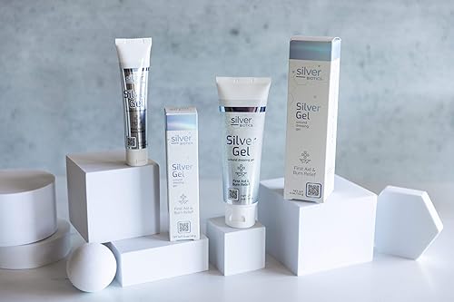 Miniatura 2 de Silver Biotics - Gel curativo de heridas de plata 24 PPM, capa de protección para cortes, irritaciones y quemaduras, 1.5 onzas