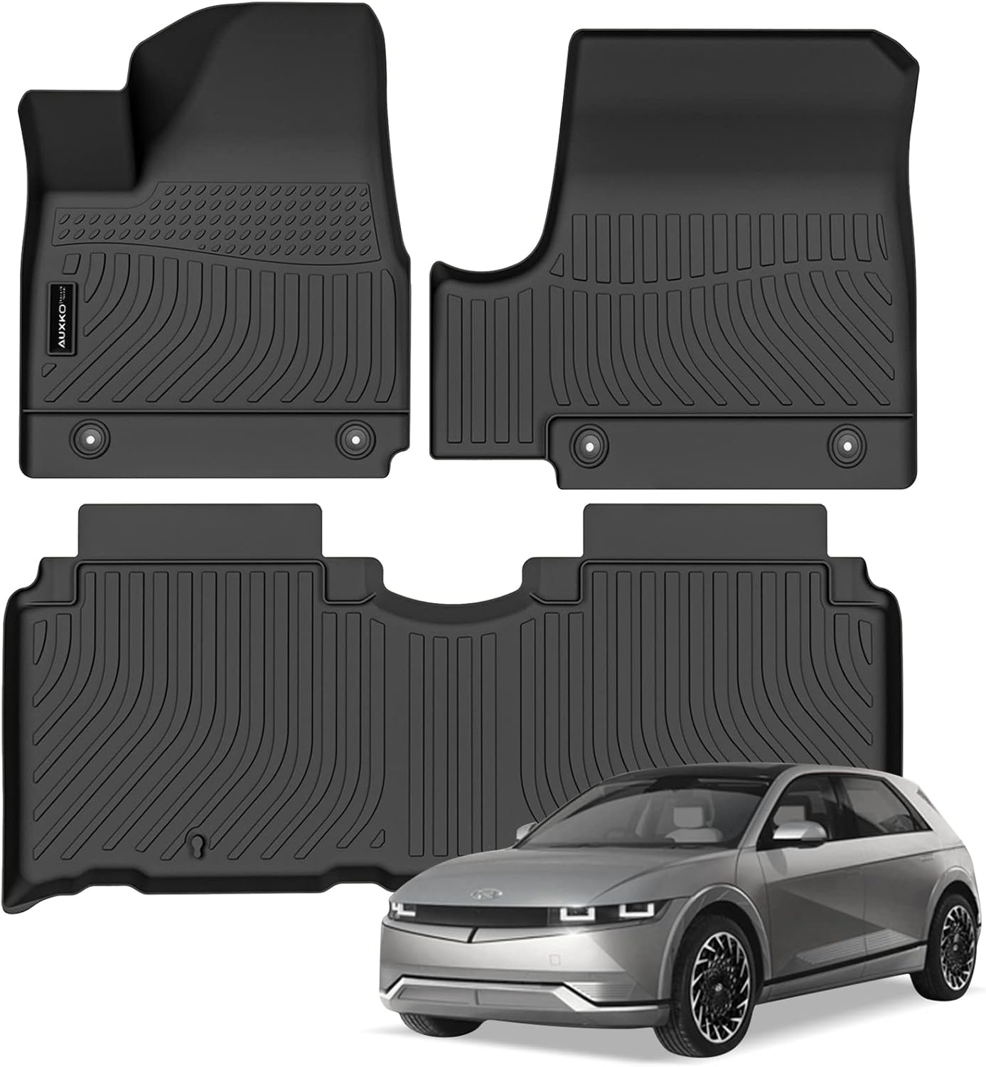 Auxko All Weather Floor Mats Compatible with Hyundai IONIQ 5 SE Standard Range SE