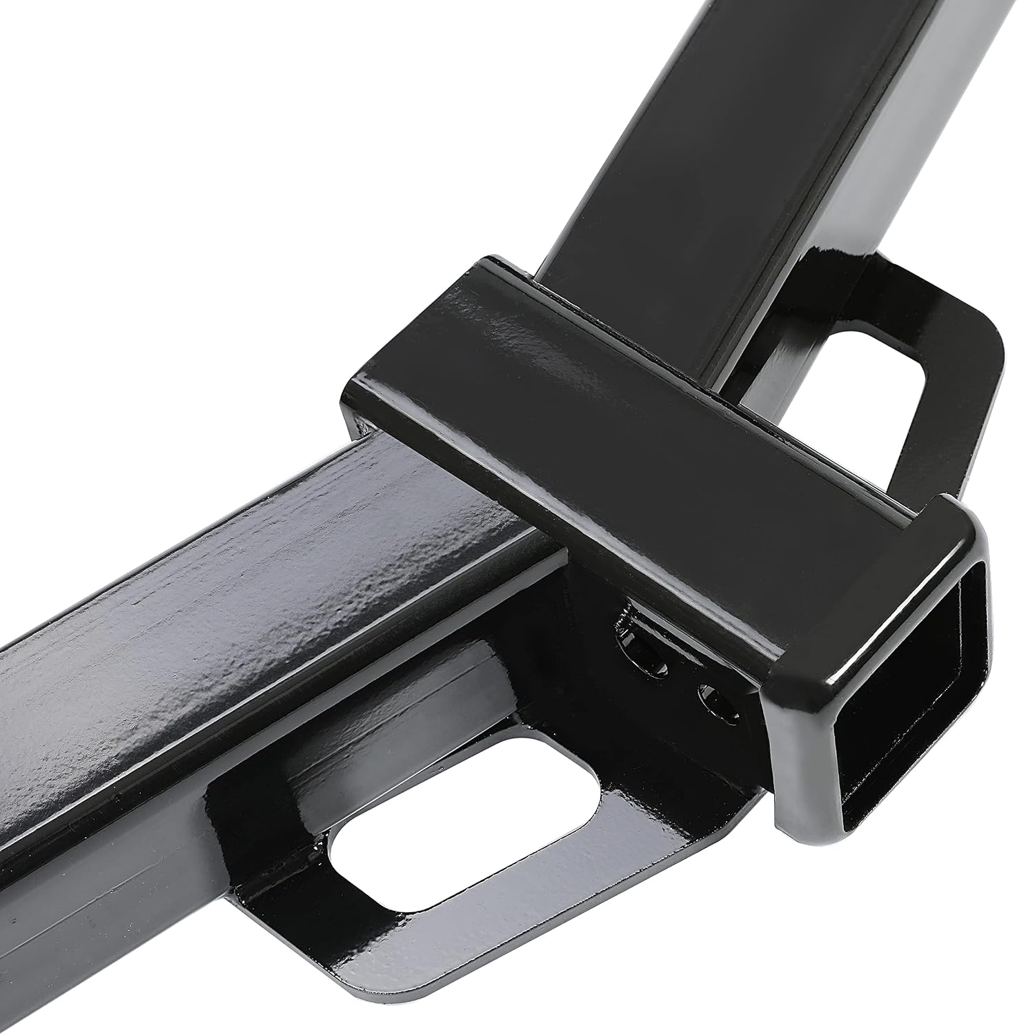 Kojem Class 3 Trailer Hitch 2" Compatible with 2014-2018 Chevrolet Silverado 1500 & 2019 Silverado 1500 LD, Compatible with 2014-2018 GMC Sierra 1500 & 2019 GMC Sierra 1500 LD Powder Coated