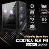 MSI Codex R2 Desktop Gaming, Intel Core Ultra 7 265, NVIDIA RTX 5060 Ti, RAM DDR5 32GB | SSD PCIe 2TB | WiFi 6E | enfriamiento por aire | 650W 80+ Gold, Windows 11 Pro con teclado y mouse gamer 3