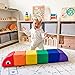 Children's Factory Baby Inchworm Sit Me Up Floor Seat, Primary CF321-902, Indoor Play Equipment, Toddler Ride On Learning Toys for Daycare or Playroom, Small, Rainbow