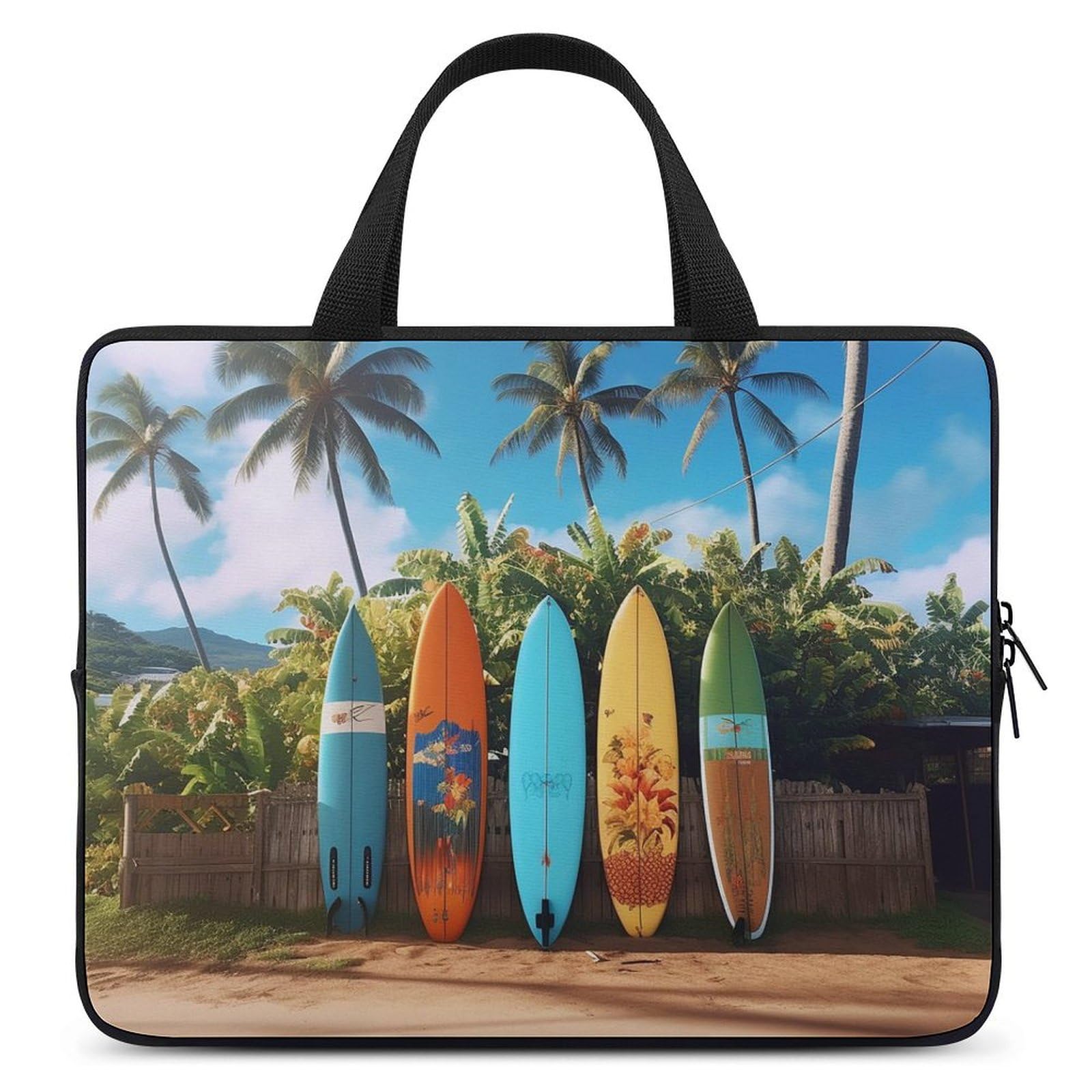 Étui ordinateur portable 17 pouces housse PC grand format Surf's Up - 6
