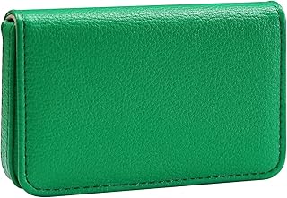 Business Leather Business Card Holder with Magnet