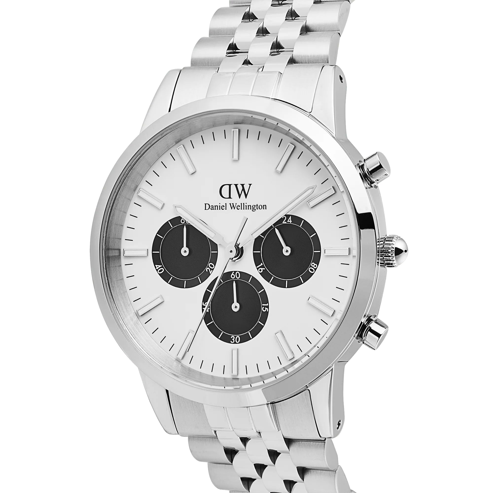 Daniel Wellington Iconic CHRONOGRAPH PANDA 42mm Orologio da Uomo