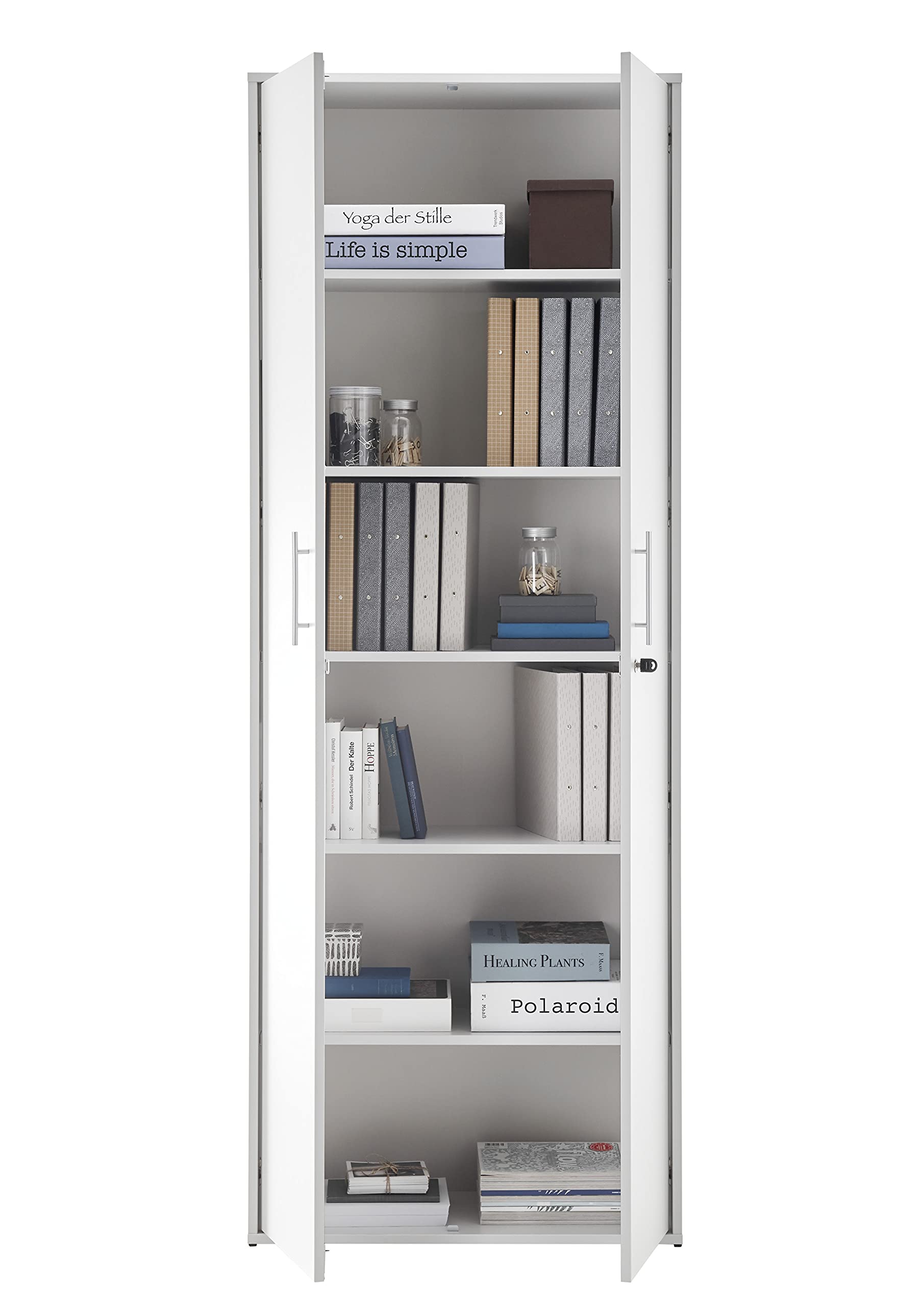 möbelando Büro-Set Büroprogramm Komplett Set Büroeinrichtung Büro Lommel I (8-teilig)