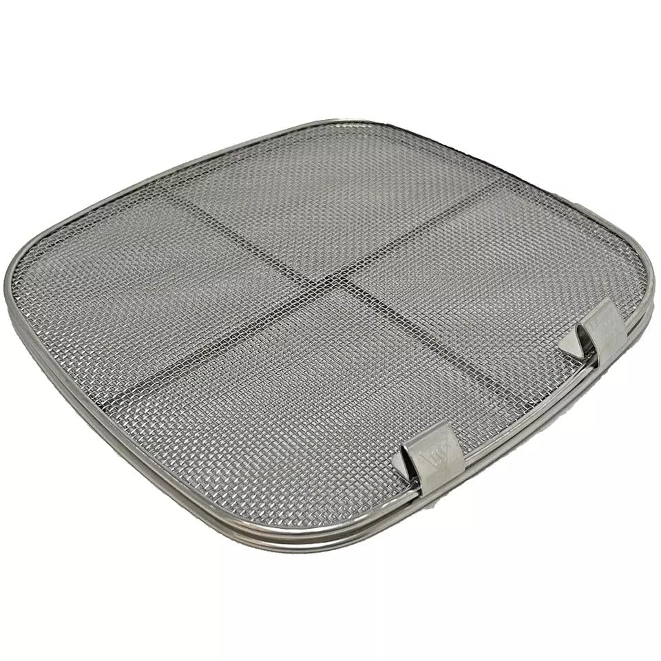 #108KY300 Splatter Shield Stainless Steel 5-in-1 Indoor Grill Air Fryer AG300 AG300C AG301C AG302 AG400 Durable New Replacement Parts for Ninja Foodi