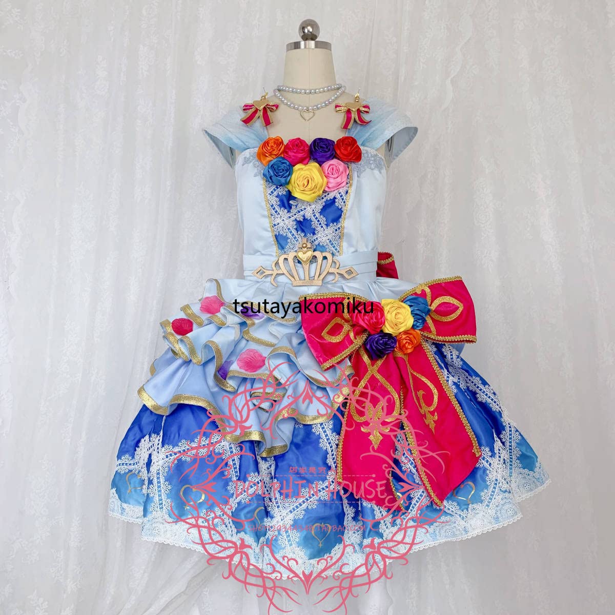 Amazon | 劇場版 アイカツ 大空あかり コスプレ衣装 風 靴とウィッグ 