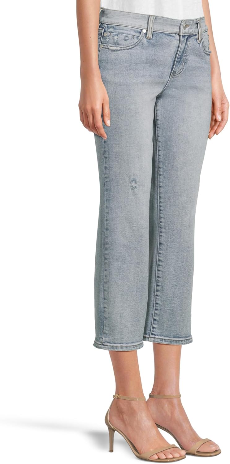 Liverpool Women's Liv Mid Rise Blocked Non-Skinny Skinny Jean 26"