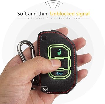 Auovo Key Fob Case Cover For Jeep Wrangler Jl 2018 3 Buttons Key Fob Holder Remote Protector For 2019 Jl 2020 Gladiator Jt Keyless Holder Bag 3 Buttons For Jl Interior Accessories Amazon Canada