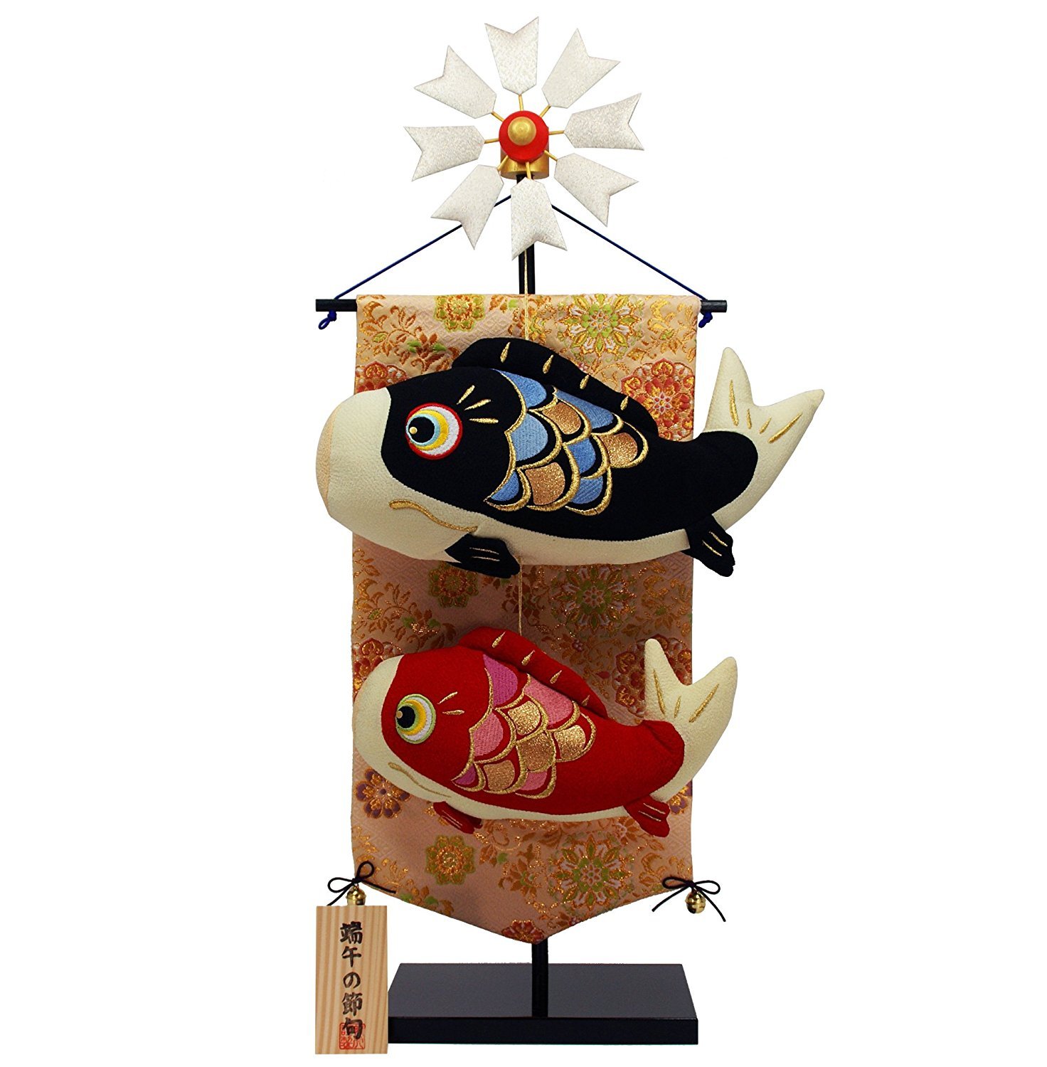 鯉のぼり　和ぐるみ　ちりめん Amazon.co.jp: ちりめん 室内 鯉のぼり 和ぐるみ 絢飾鯉 矢車