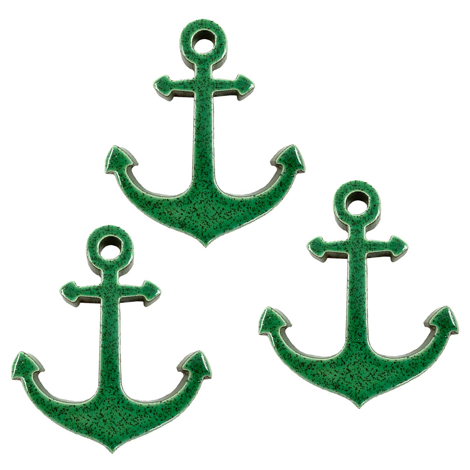 Aquatic Custom Tile Porcelain Swimming Pool Glitter Anchors Step Marker Mosaic (3