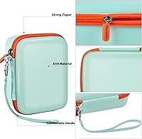 Vista 4 de casmilee Funda de viaje compatible con Yoto Mini – Reproductor de audio y música para niños, bolsa de soporte para altavoces de niños, reproduce