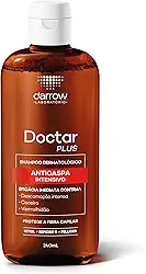 Darrow Doctar Plus Shampoo Dermatológico Anticaspa Intensivo com Fórmula Sem Sulfato que Reduz Descamação, Coceira e Oleosidade e Protege a Fibra Capilar, 240ml