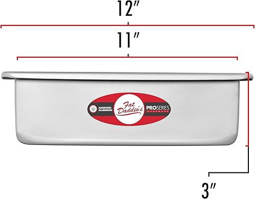 Miniatura 3 de Fat Daddio's sartenes de aluminio anodizado, Aluminio