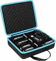 Hard Storage Case For Makita Tools - Battery & Charger Organizer With Removable Dividers