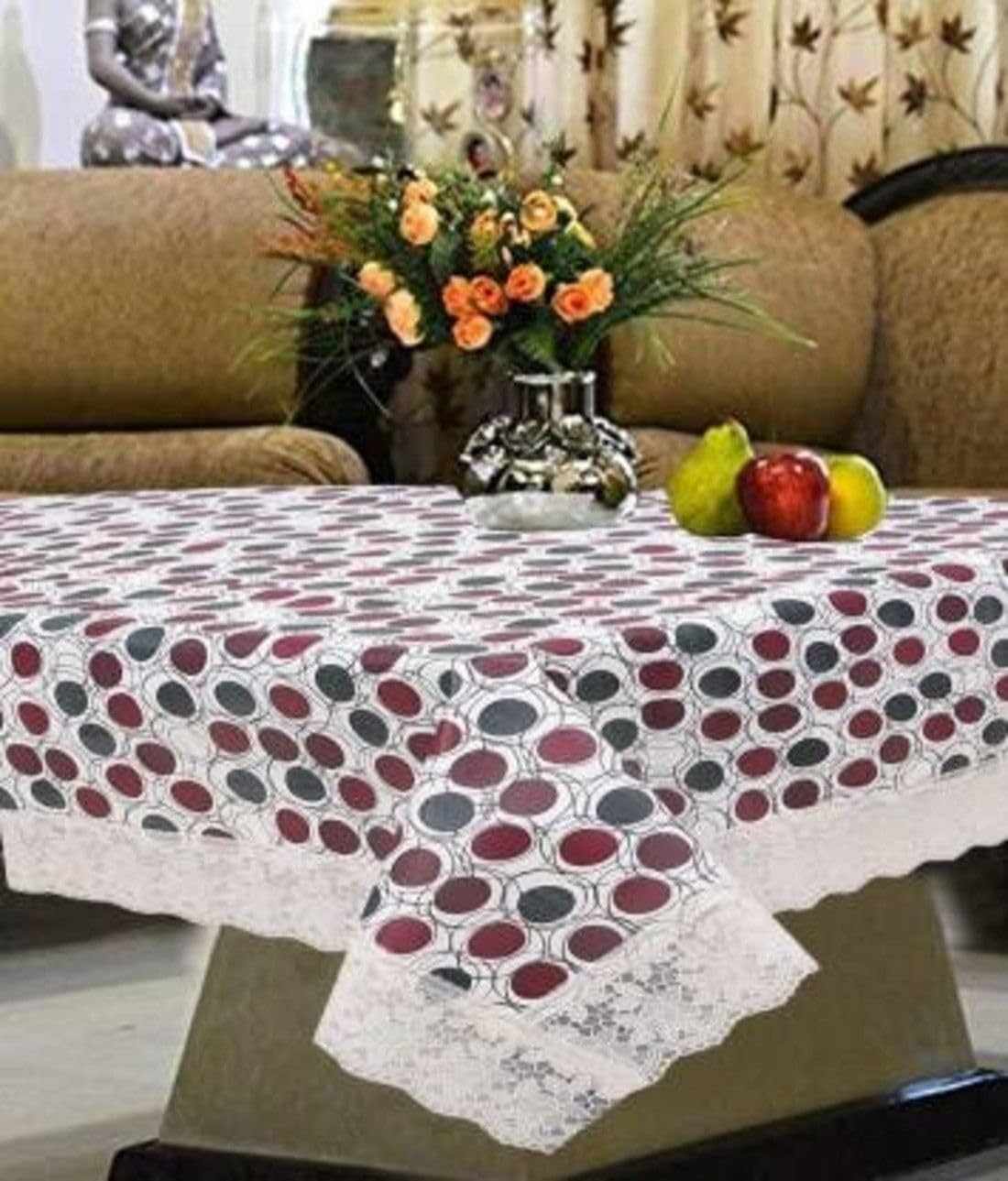 ZITIN Multi Round Design Center Table Cover | MULTI ROUND DESIGN CENTER TABLE COVER-image-14
