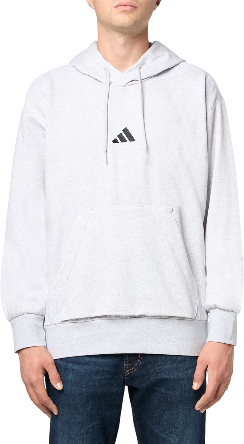 adidas mens Essentials Feelcozy Fleece Hoodie - Image 3