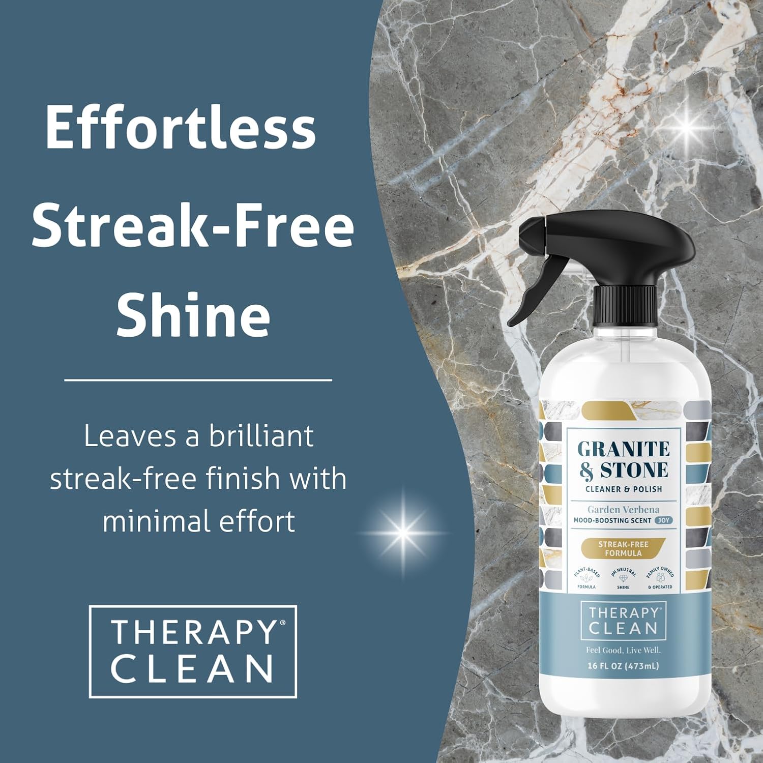 Therapy Wood, Cooktop and Granite Cleaner Bundle
